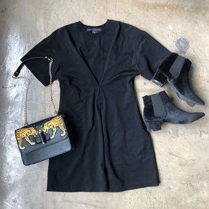 Marc Jacobs Basic Black Shirt Dress Mini
